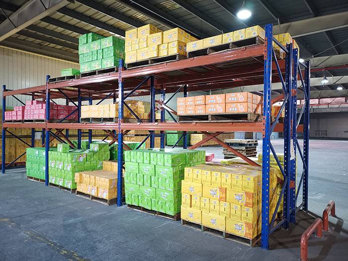 郑州顶津食品有限公司（康师傅饮料）仓储货架案例